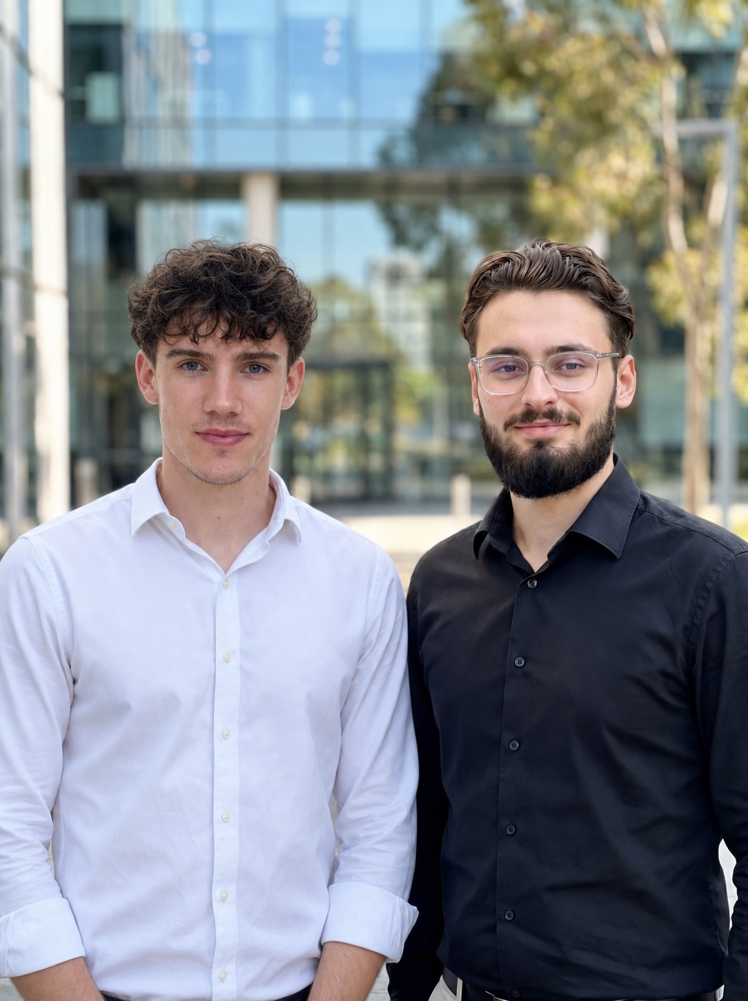 Mohamad Esmaty und Otto Flach, die Gründer von Vorenza