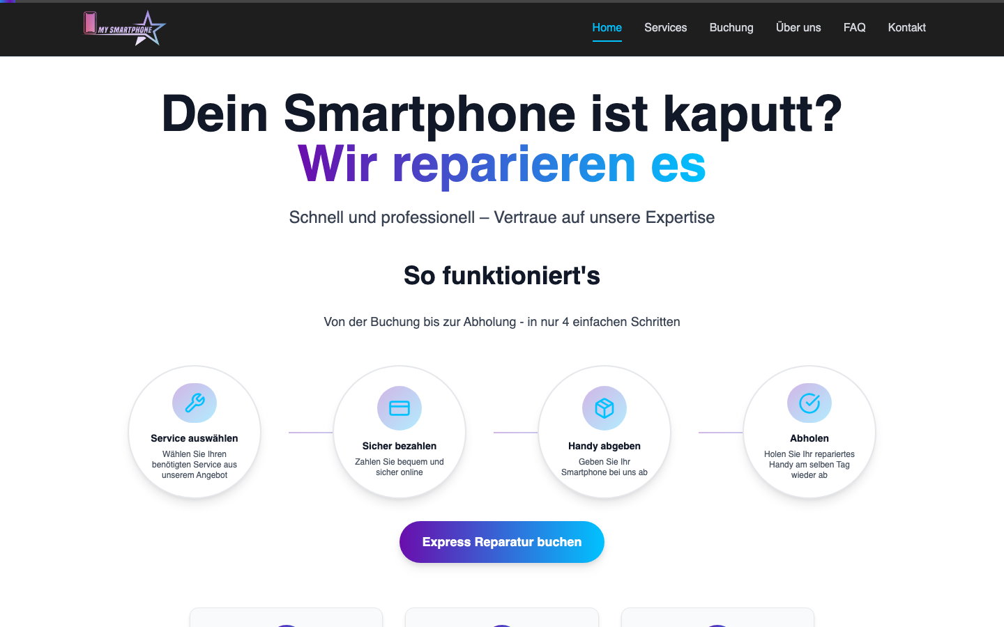 Website von MySmartphone